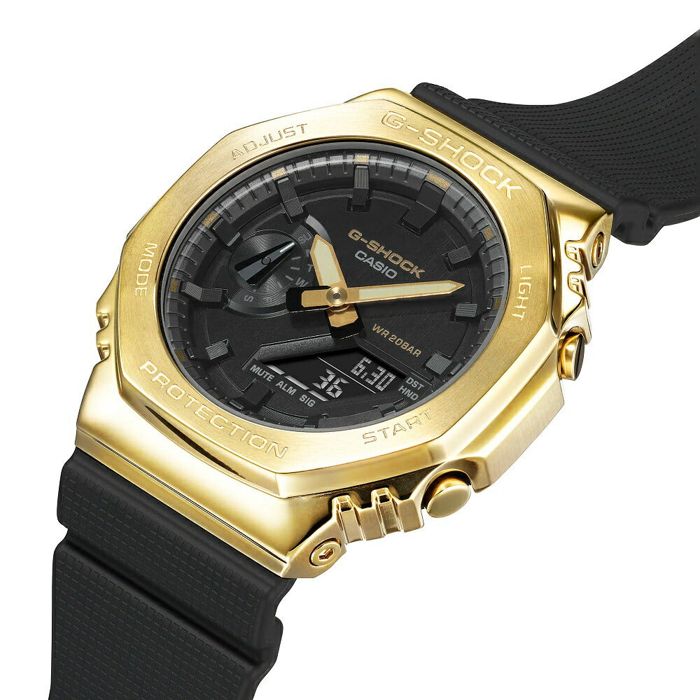 CASIO G-SHOCK GM-2100G-1A9JF New Digital-Analog Combination Metal Covered Series Watch