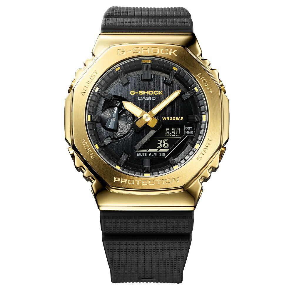 CASIO G-SHOCK GM-2100G-1A9JF New Digital-Analog Combination Metal Covered Series Watch