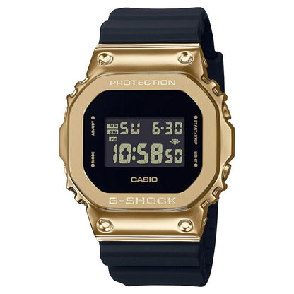 CASIO G-SHOCK GM-5600UG-9JF Black Gold Metal Bezel LED Light Digital Watch