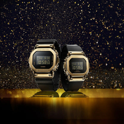 CASIO G-SHOCK Pair Watches GM-5600UG-9JF & GM-S5600UGB-1JF Metal Case 20ATM with Pair Box Watch