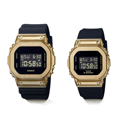 CASIO G-SHOCK Pair Watches GM-5600UG-9JF & GM-S5600UGB-1JF Metal Case 20ATM with Pair Box Watch