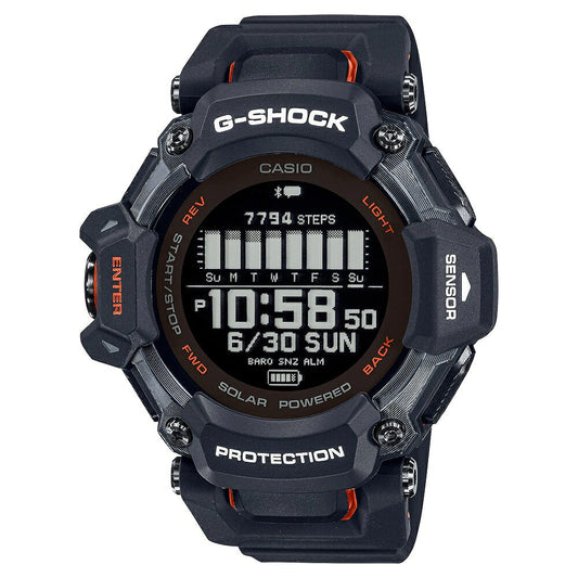 Casio G-Shock GBD-H2000-1AJR G-SQUAD GPS Solar Watch