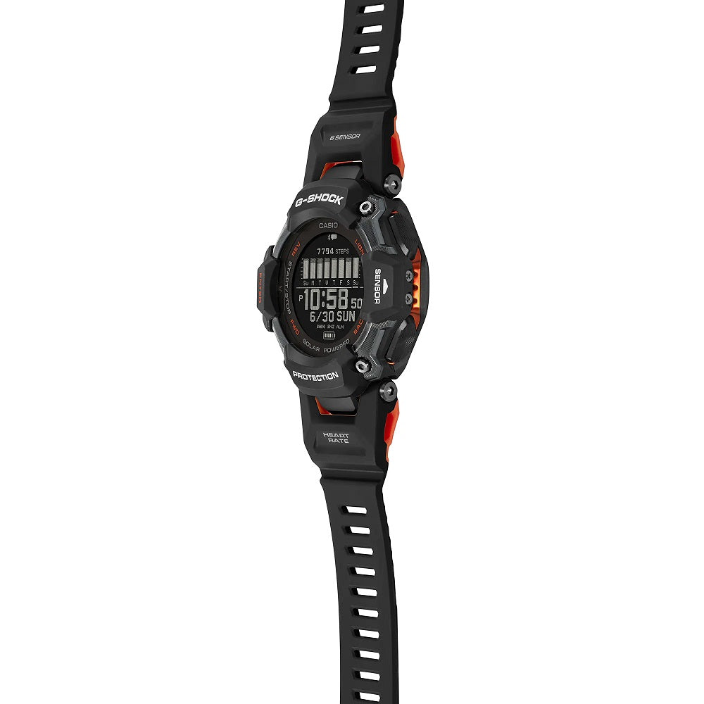 Casio G-Shock GBD-H2000-1AJR G-SQUAD GPS Solar Watch