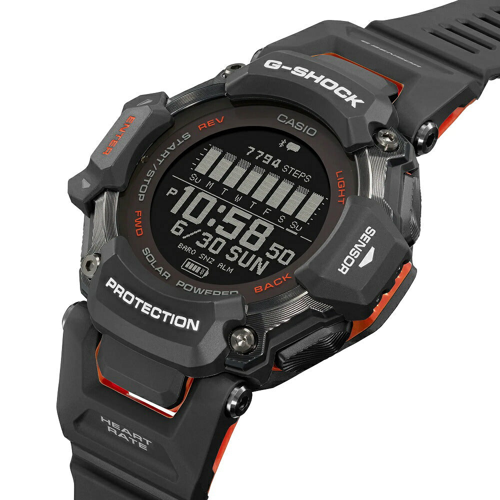 Casio G-Shock GBD-H2000-1AJR G-SQUAD GPS Solar Watch