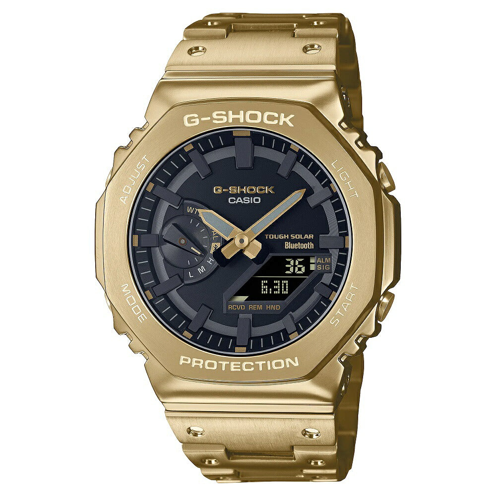 Casio G-Shock GM-B2100GD-9AJF Full Metal Gold Solar Bluetooth Watch