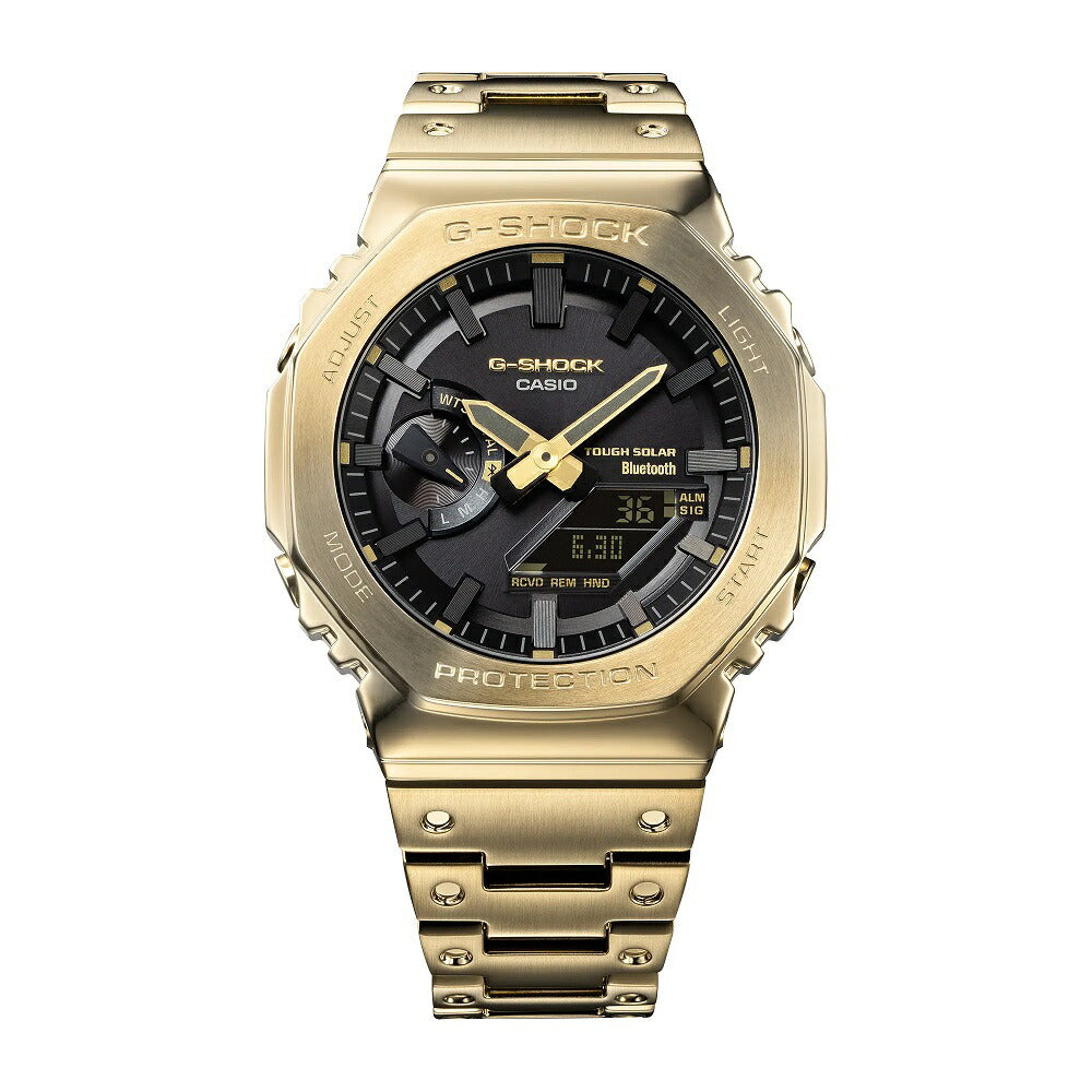 Casio G-Shock GM-B2100GD-9AJF Full Metal Gold Solar Bluetooth Watch
