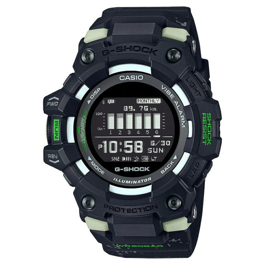 CASIO G-SHOCK GBD-100LM-1JF G-SQUAD GPS Step Counter LED Light Sports Watch