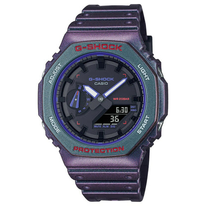 CASIO G-SHOCK GA-2100AH-6AJF Purple Analog-Digital Watch