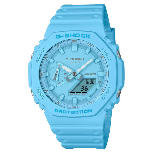CASIO G-SHOCK GA-2100-2A2JF Navy Blue Analog-Digital Watch