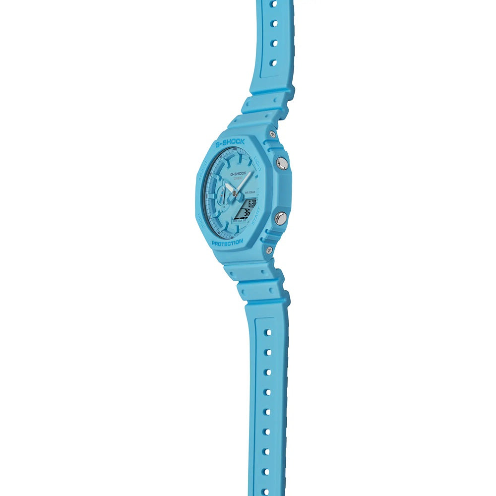 CASIO G-SHOCK GA-2100-2A2JF Navy Blue Analog-Digital Watch
