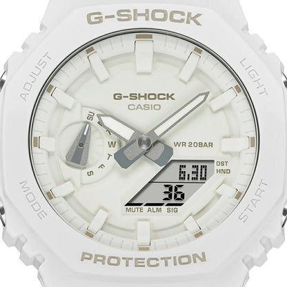 CASIO G-SHOCK GA-2100-7A7JF White Analog-Digital Watch