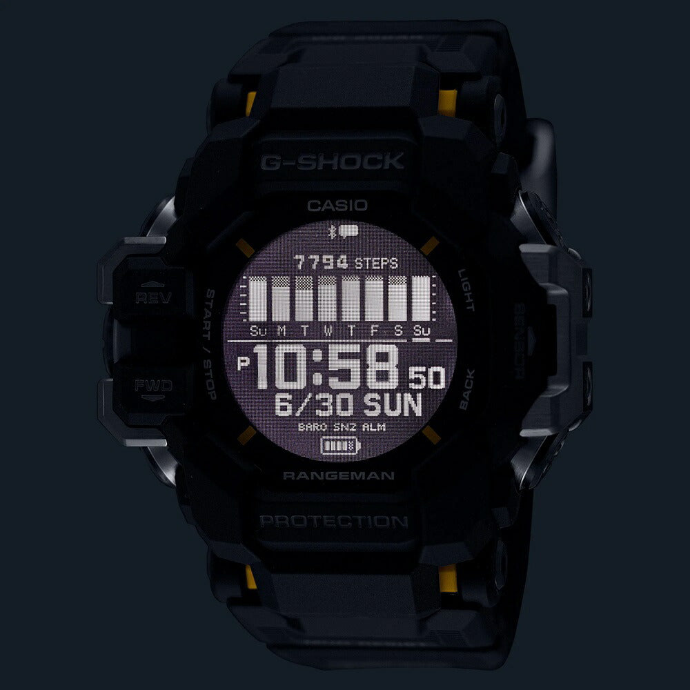Casio G-Shock GPR-H1000-1JR RANGEMAN GPS Solar Watch