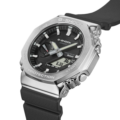 CASIO G-SHOCK GBM-2100-1AJF Analog-Digital Bluetooth Solar Tough Metal Bezel Watch