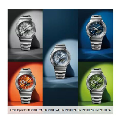 CASIO G-SHOCK GM-2110D-4AJF Digital Analog Metal Watch
