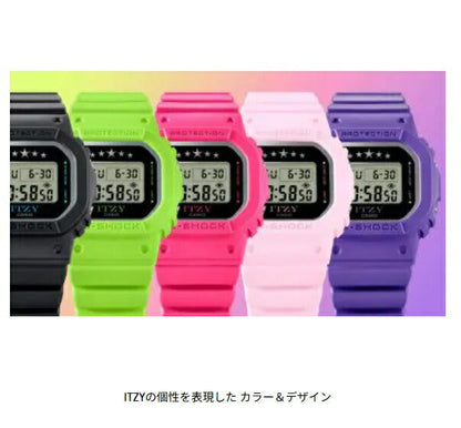 CASIO  G-SHOCK S Series ITZY Collaboration GMD-S5610IT-3JR Digital Quartz Watch