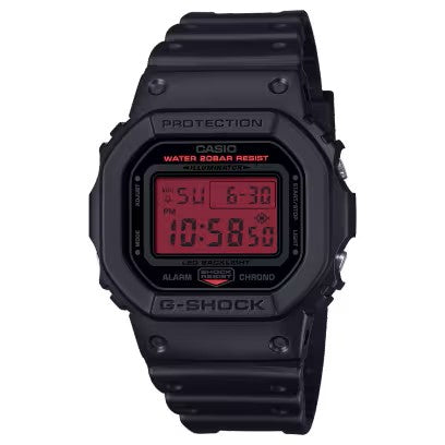 CASIO G-SHOCK DW-5600BBR-1JF Black × Red Digital Watch