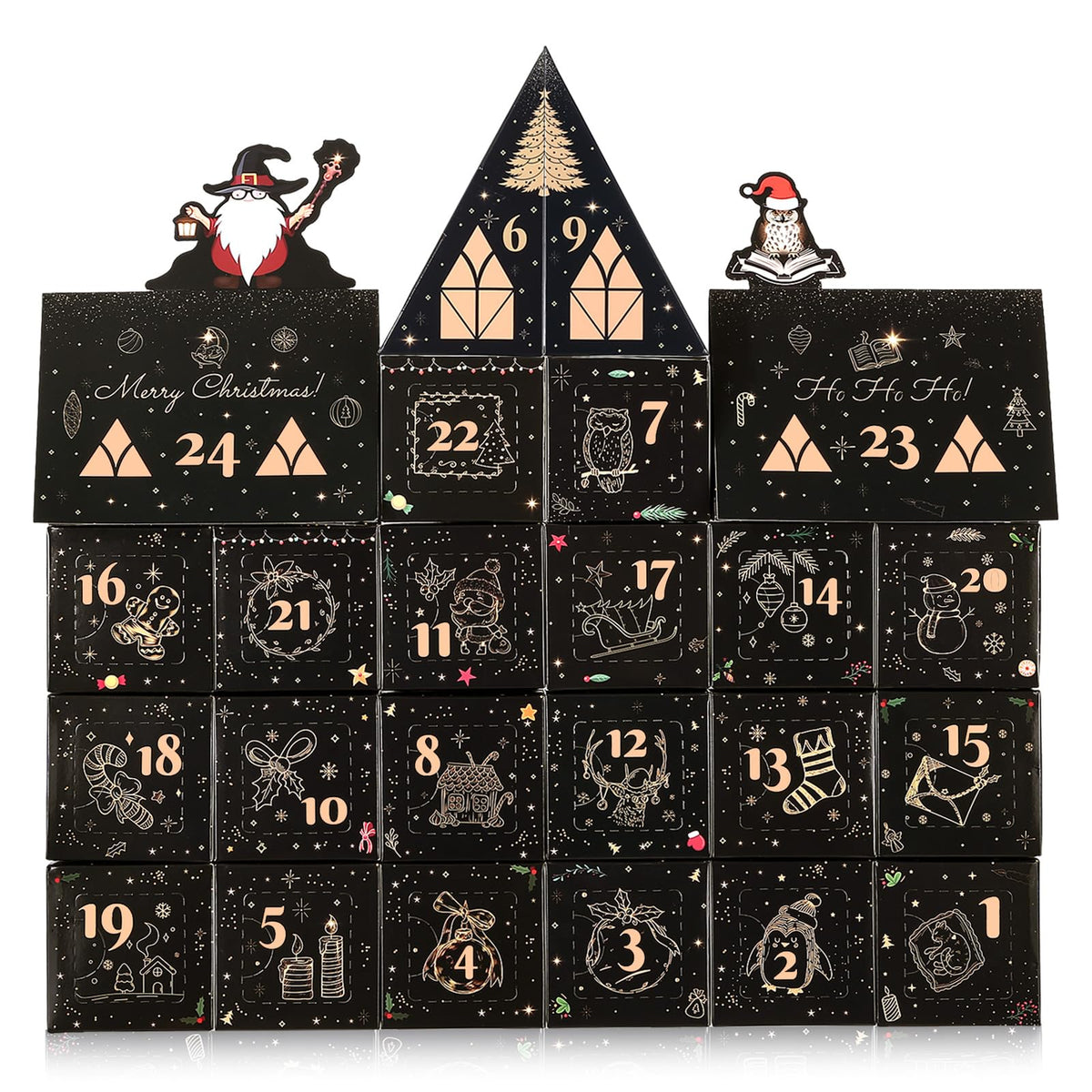 LIHAO DIY Advent Calendar 2025 Gift Boxes