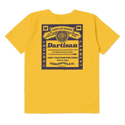 STUDIO D'ARTISAN 8164A Heavyweight Vintage Knit T-Shirt