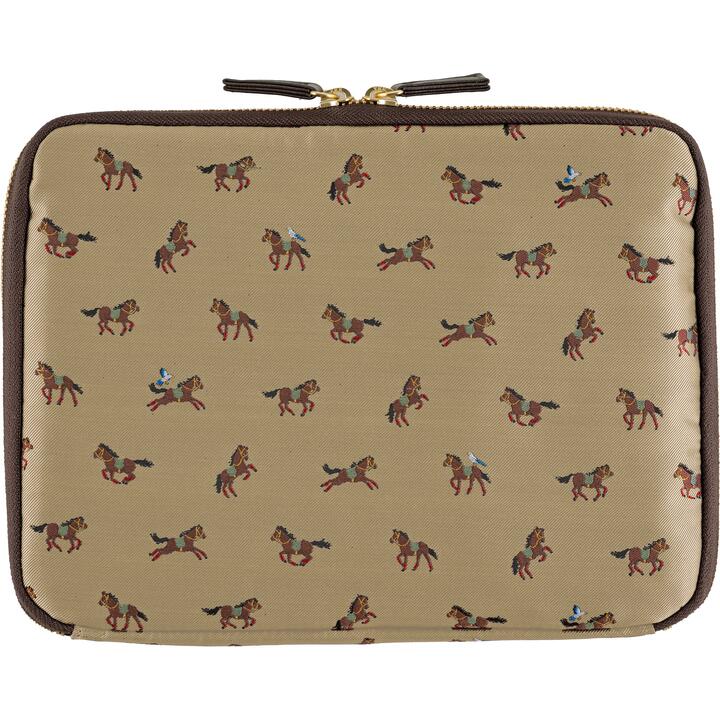 Hobonichi Techo 2026 Tie & Chief Running Horse Drawer Pouch Large