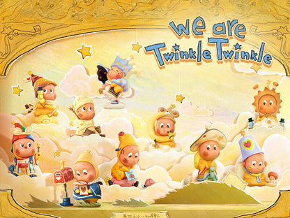 POPMART We Are Twinkle Twinkle Series Blind Box Collectible Figures