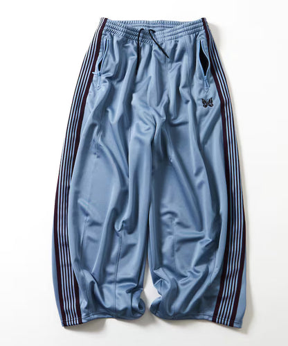 Needles FREAK'S STORE HD Track Pant Poly Smooth Sax Blue