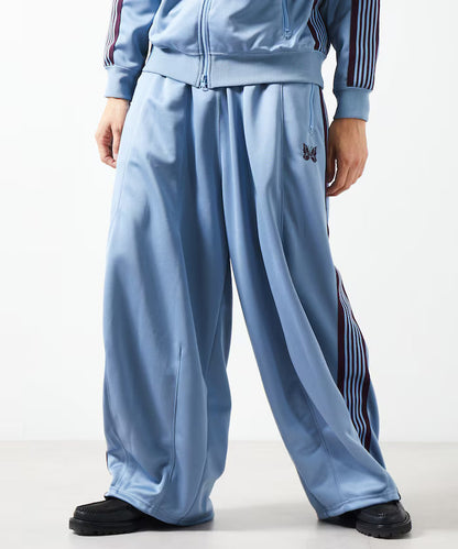 Needles FREAK'S STORE HD Track Pant Poly Smooth Sax Blue