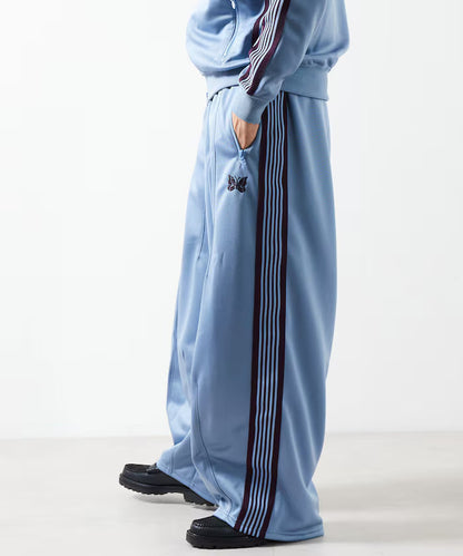 Needles FREAK'S STORE HD Track Pant Poly Smooth Sax Blue