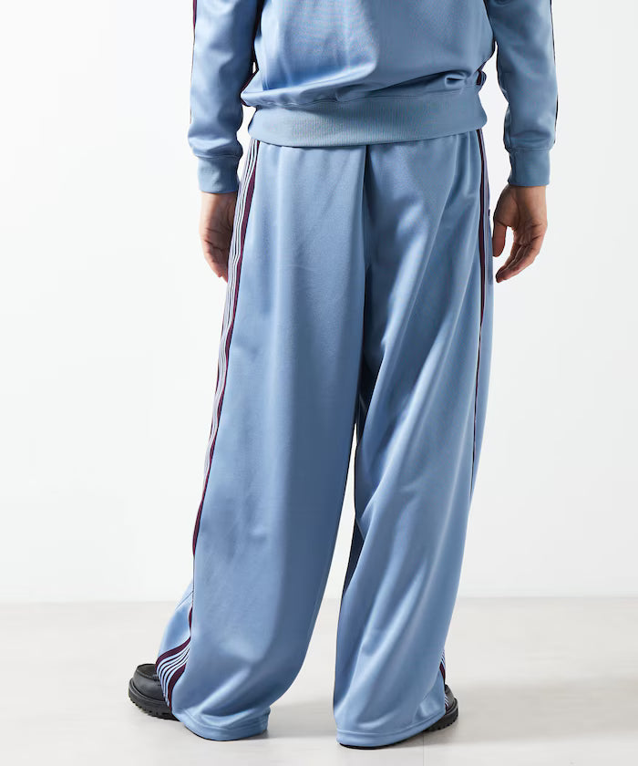 Needles FREAK'S STORE HD Track Pant Poly Smooth Sax Blue
