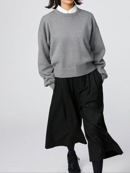 Uniqlo C Smooth Cotton Crew Neck Sweater