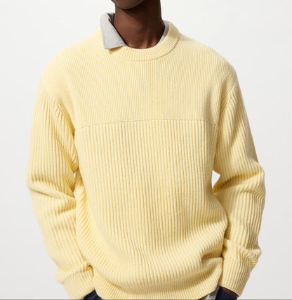UNIQLO and JW ANDERSON Ribbed Crew Neck Sweater