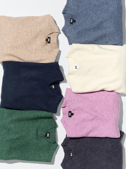 Soufflé Yarn Crew Neck Sweater