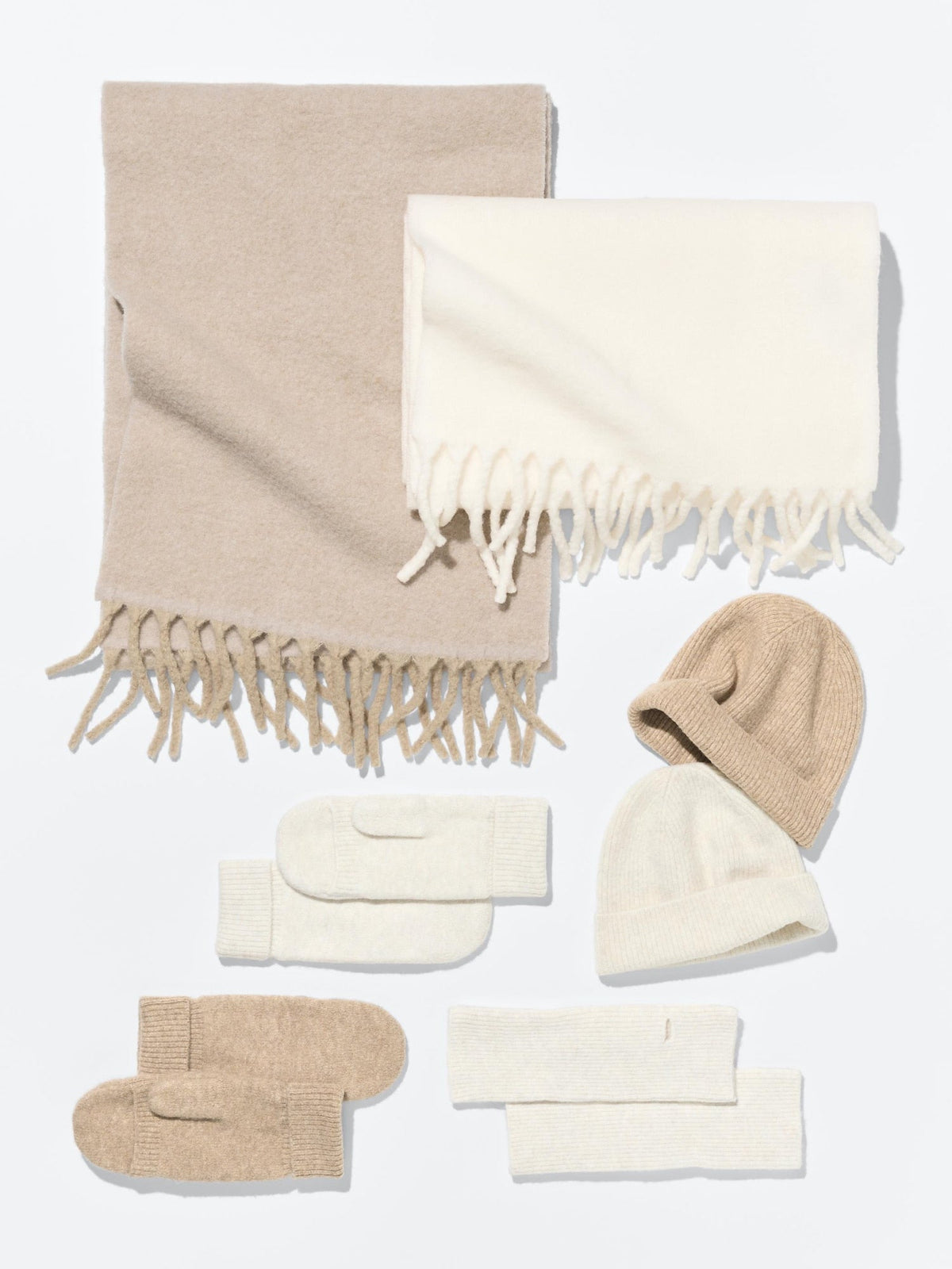 Uniqlo Souffle Yarn Chunky Stole Scarf