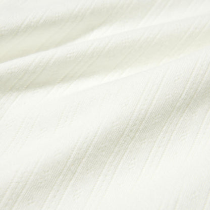 Uniqlo Women Pointelle Cardigan Cotton Knit