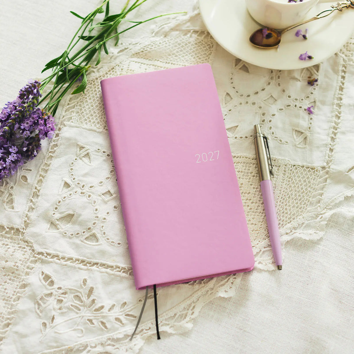 Hobonichi Techo 2027 Weeks Lavender Milk Planner