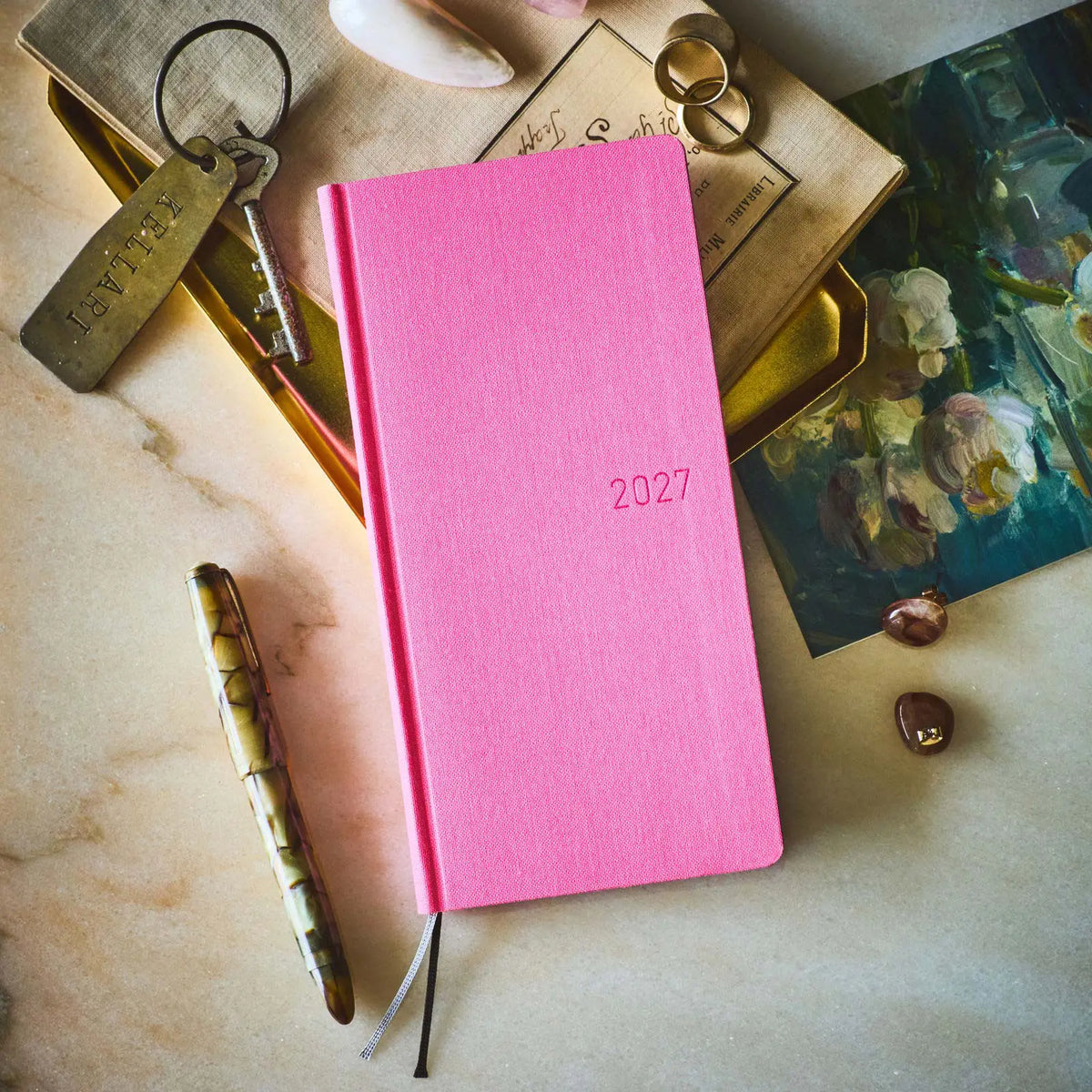Hobonichi Techo 2027 Weeks MEGA Pink Sapphire Planner