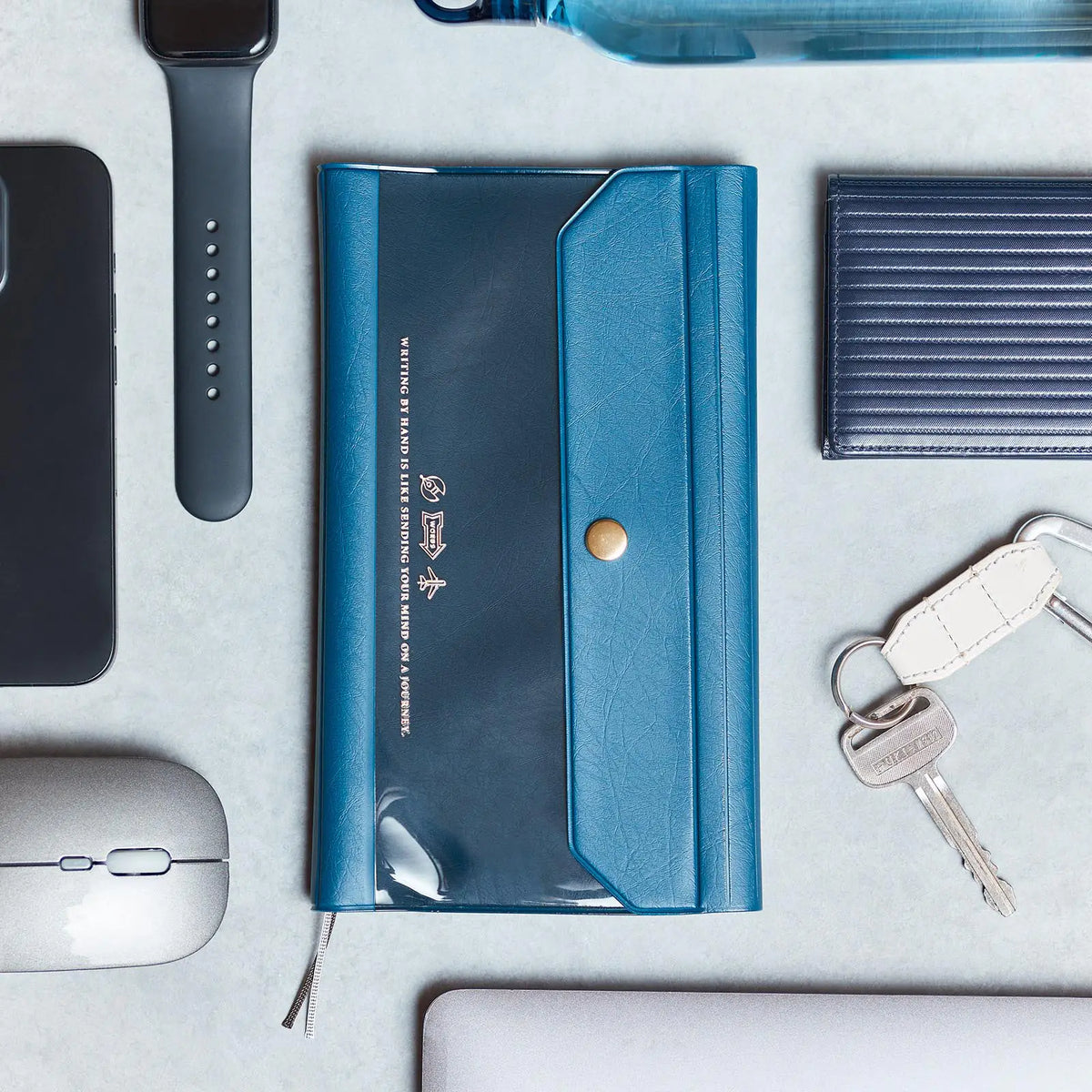 Hobonichi Techo 2027 aileron Navy Weeks Cover