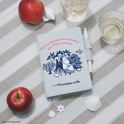 Hobonichi MOOMIN My Garden Embroidered Notebook Cover