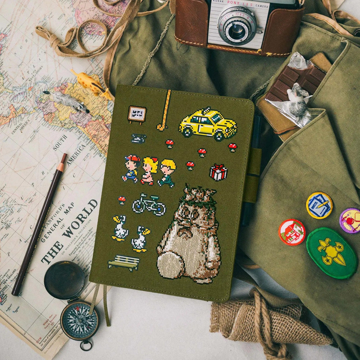 MOTHER Dungeon Man Hobonichi Planner Cover
