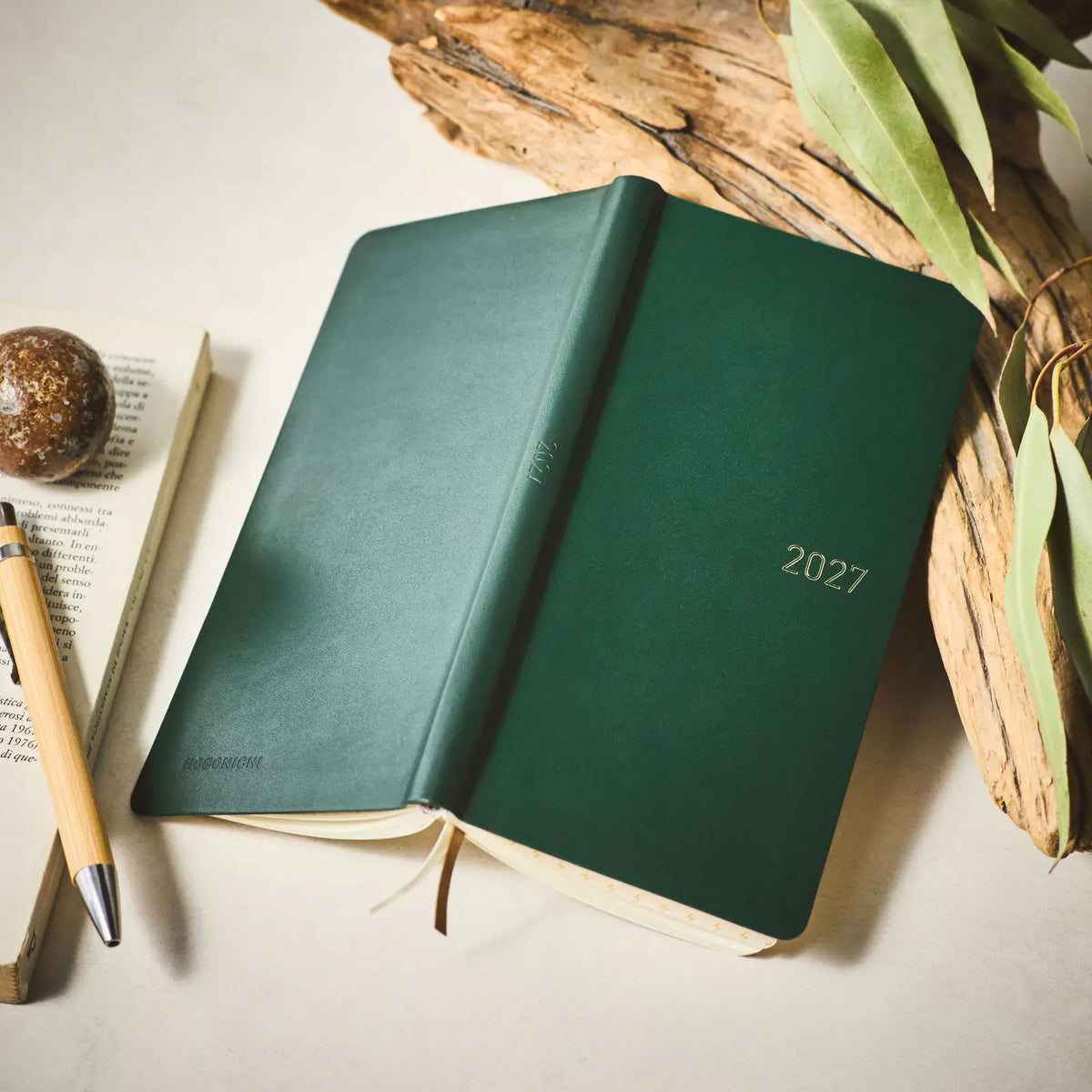 Hobonichi Techo 2027 Weeks Forest Green Planner