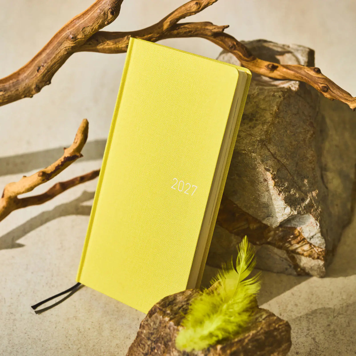 Hobonichi Techo 2027 Weeks MEGA Canary Yellow Planner