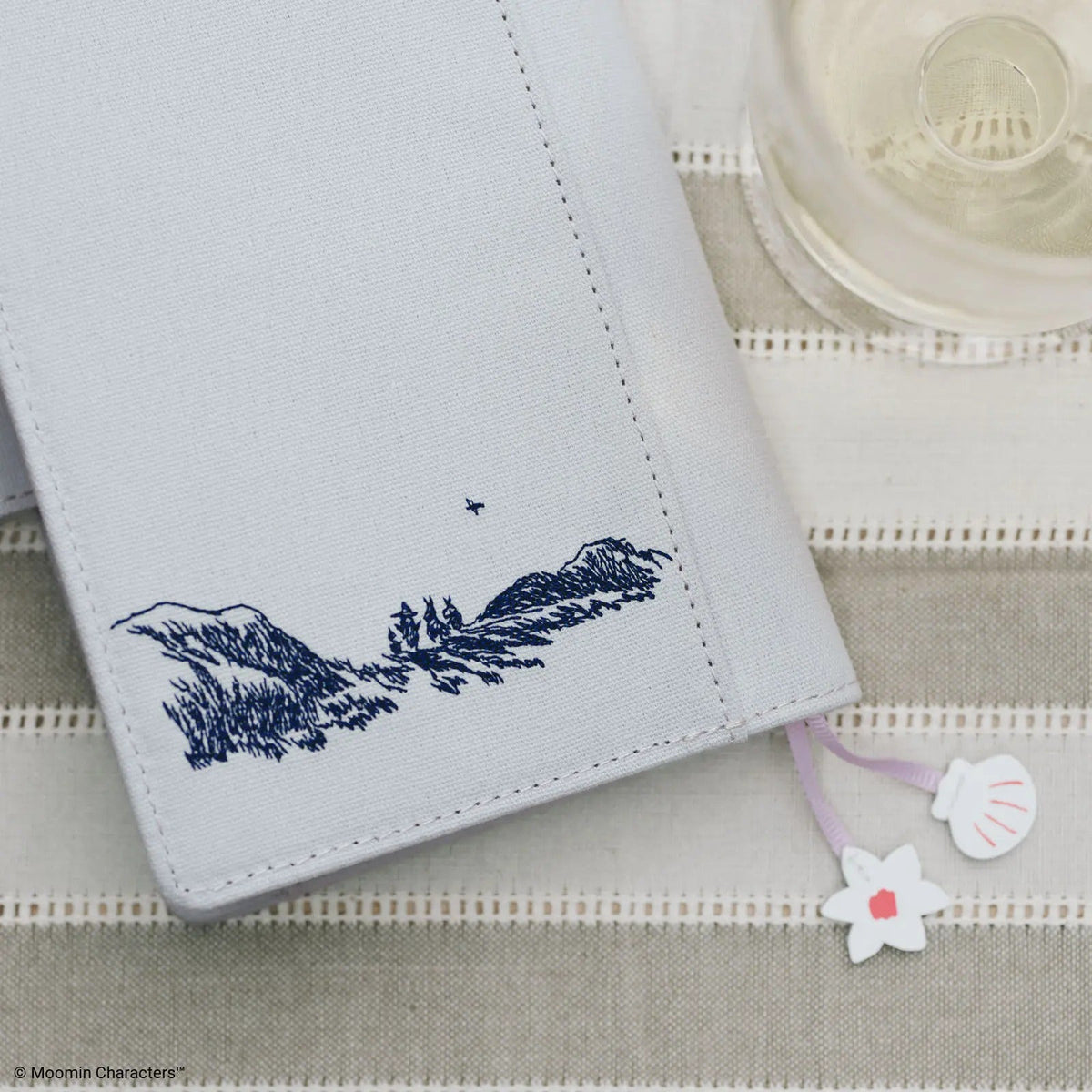 Hobonichi MOOMIN My Garden Embroidered Notebook Cover