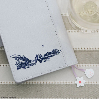 Hobonichi MOOMIN My Garden Embroidered Notebook Cover