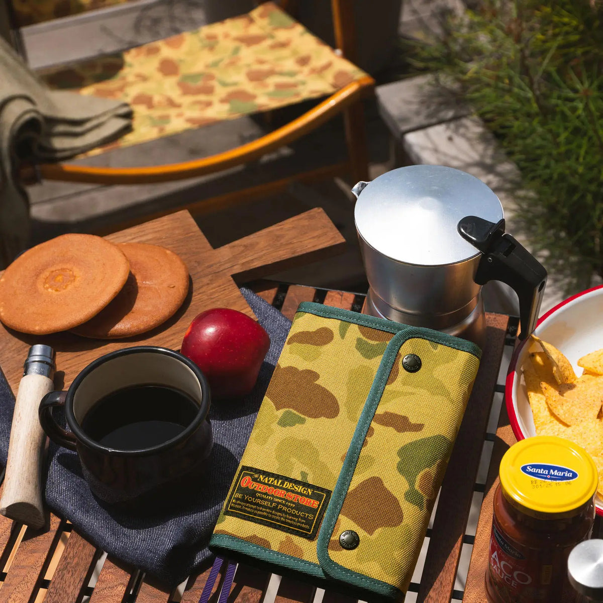 Hobonichi Techo 2027 NATAL DESIGN Hello New Day Camo A6 Planner Cover