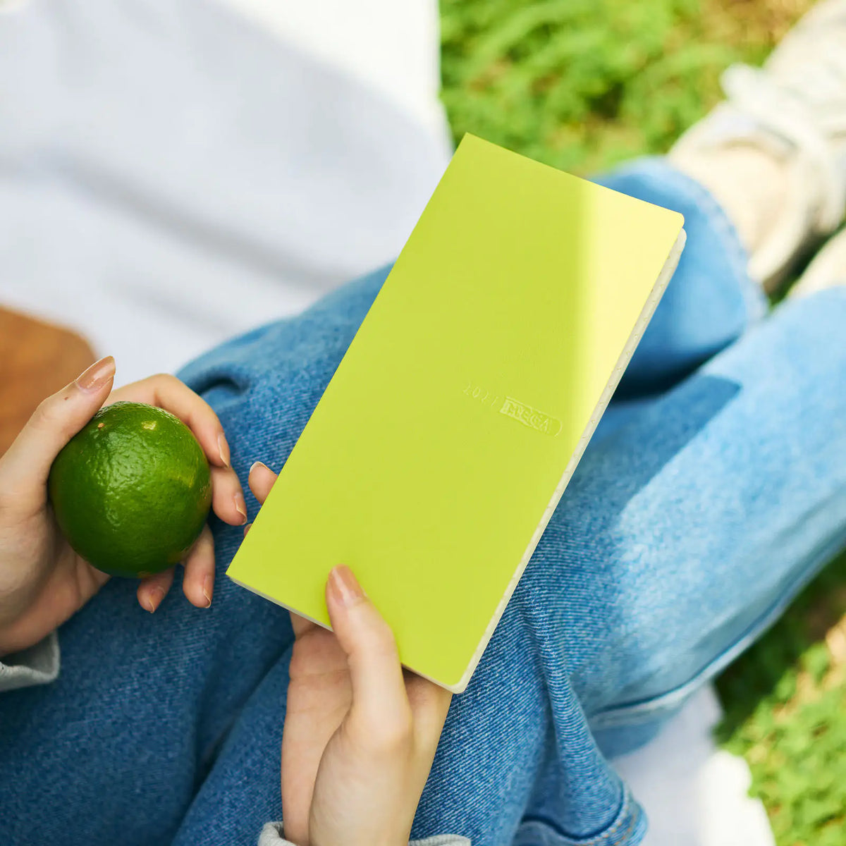 Hobonichi Techo 2027 Weeks MEGA Lime Green Planner