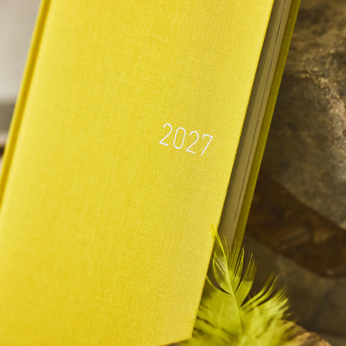 Hobonichi Techo 2027 Weeks MEGA Canary Yellow Planner
