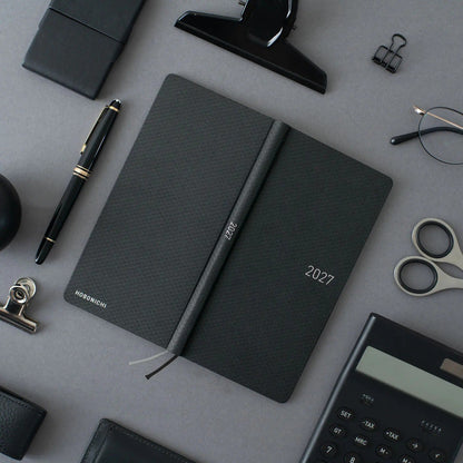 Hobonichi Techo 2027 Weeks Black Argyle Planner
