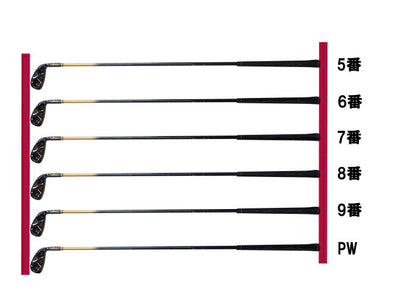 Mutsumi Honma MH-777 One Length Iron Set 6-Piece Golf Clubs