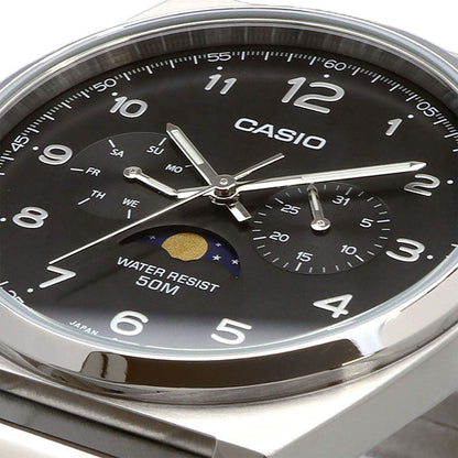 CASIO MTP-M300D-1AV Moon Phase Analog Watch