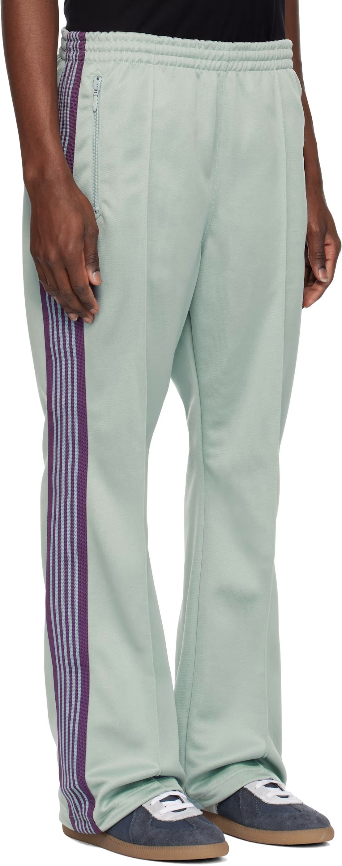 Needles 25SS Poly Smooth Straight Fit Track Pants