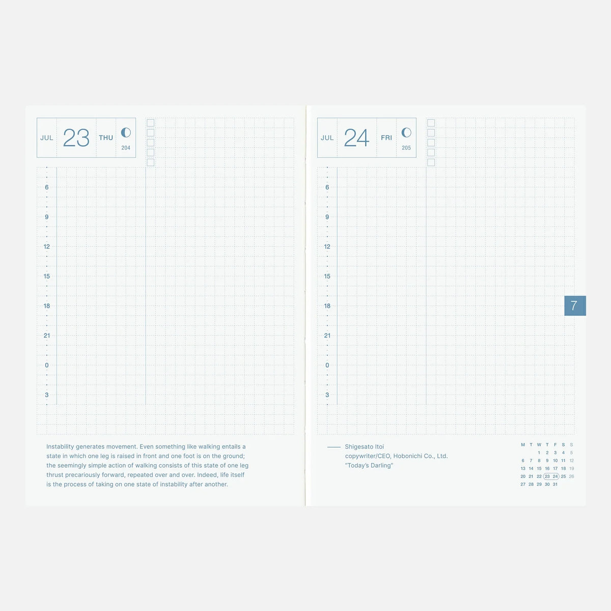 Hobonichi Techo 2026 Original A6 Planner English Version